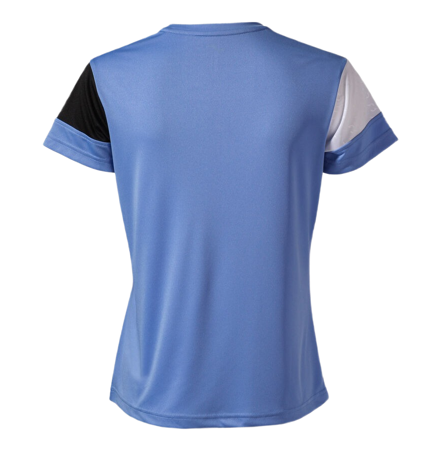 Tee-shirt manches courtes Sport Femme Joma Crew V Bleu Noir Blanc 2