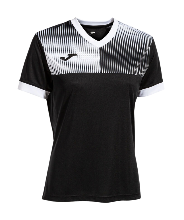 Tee-shirt manches courtes Sport Femme Joma Eco Supernova Noir Blanc 1