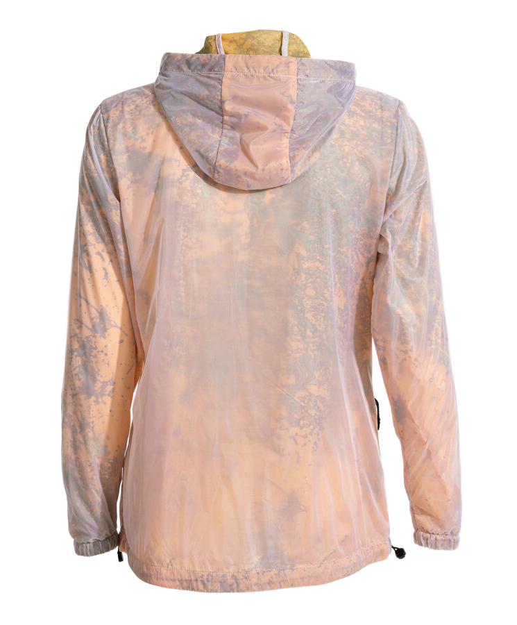 Coupe Vent Imperméable à capuche ergonomique intégrée Sport Femme Joma Explorer Or Gris Noir 5