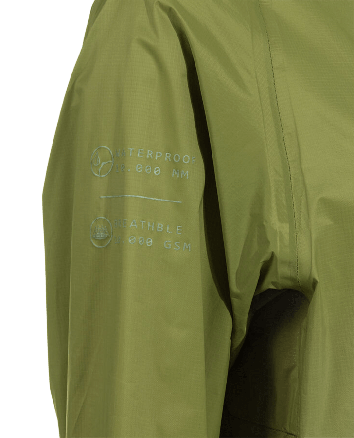 Coupe Vent Imperméable à capuche intégrée Trail Femme Joma London Vert 5
