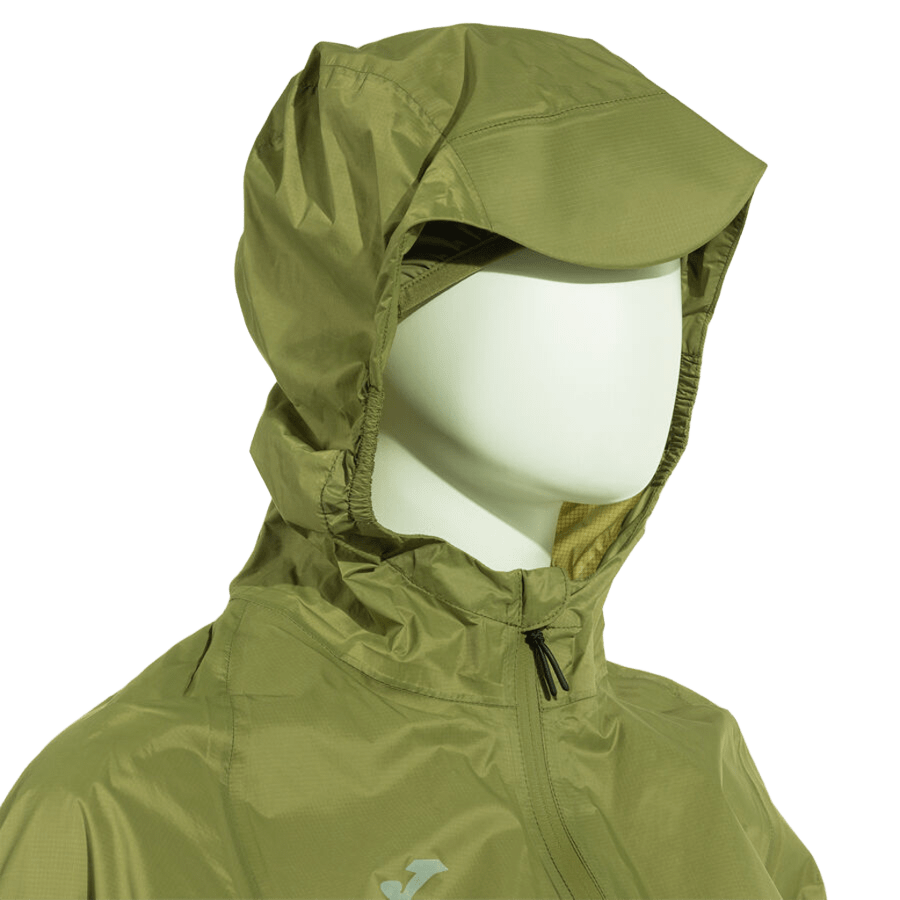 Coupe Vent Imperméable à capuche intégrée Trail Femme Joma London Vert 7