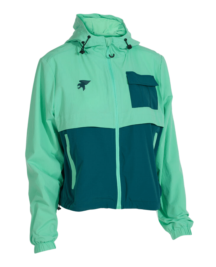 Veste à capuche Sport Femme Joma Explorer Balcanes Bleu Vert 7
