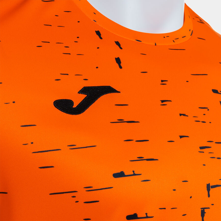 Tee-shirt manches courtes Sport Homme Joma Pro team Orange Noir 3