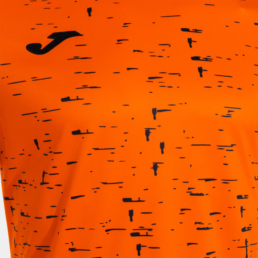 Tee-shirt manches courtes Sport Homme Joma Pro team Orange Noir 4