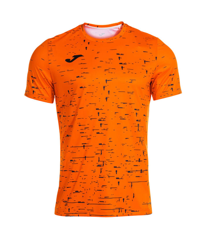 Tee-shirt manches courtes Sport Homme Joma Pro team Orange Noir 5
