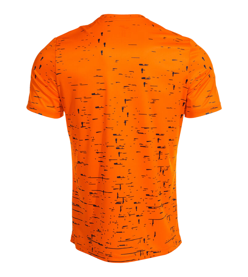 Tee-shirt manches courtes Sport Homme Joma Pro team Orange Noir 2