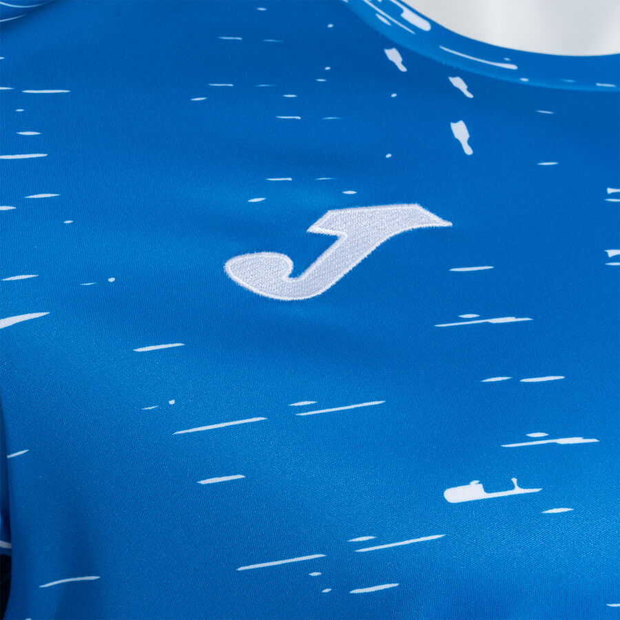 Tee-shirt manches courtes Sport Homme Joma Pro team bleu roi blanc 4