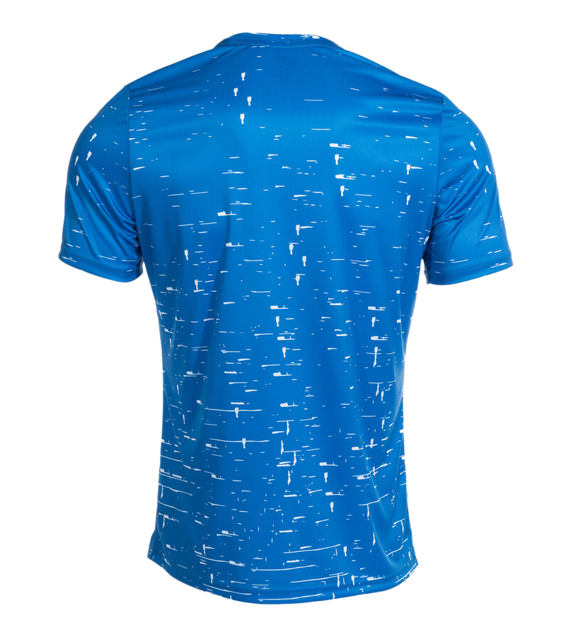 Tee-shirt manches courtes Sport Homme Joma Pro team bleu roi blanc 2