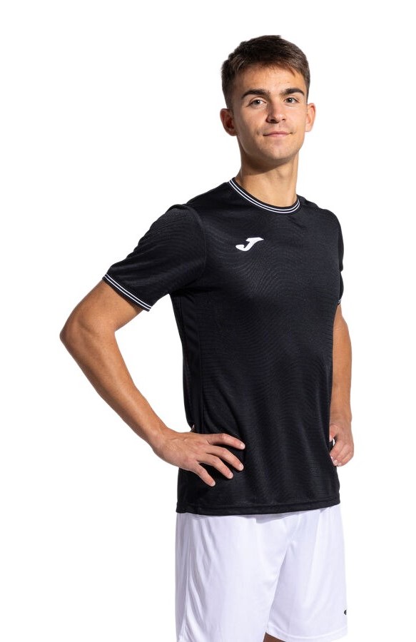 Tee-shirt manches courtes Sport Junior Garçon Joma Toletum V Noir Blanc 5