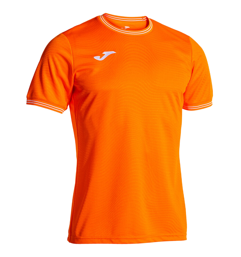 Tee-shirt manches courtes  Sport Homme Joma Toletum V Orange Blanc 1