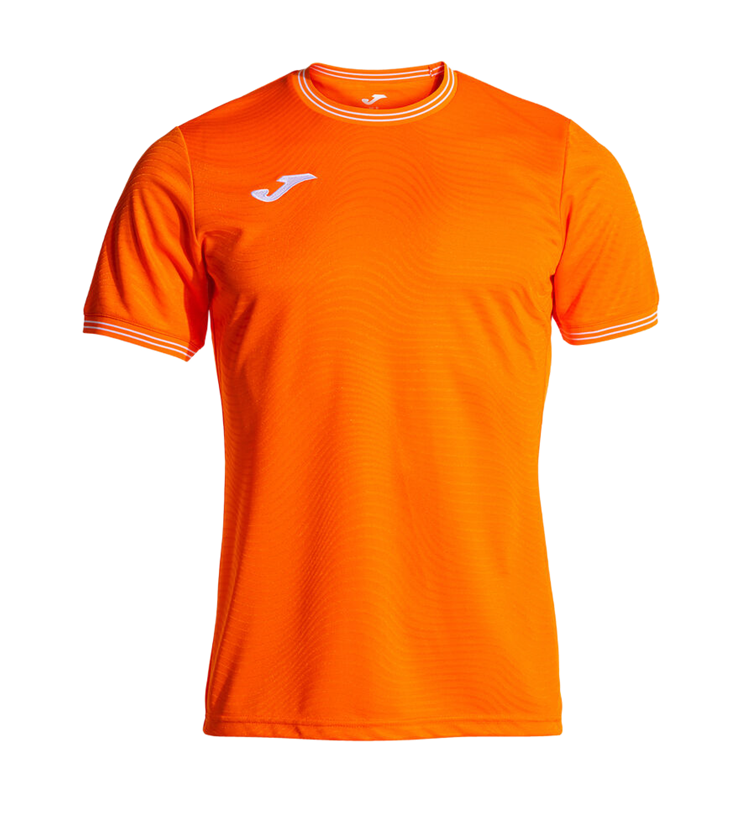 Tee-shirt manches courtes  Sport Homme Joma Toletum V Orange Blanc 4