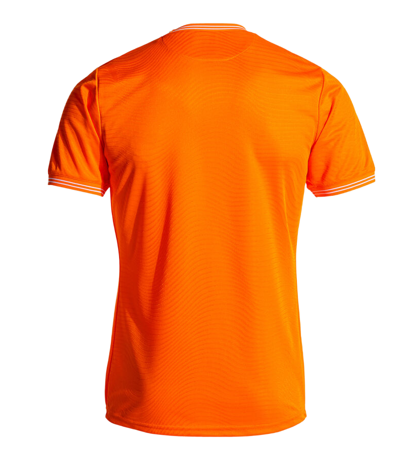 Tee-shirt manches courtes Sport  Homme Joma Toletum V Orange Blanc 2