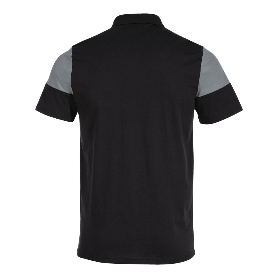 Polo manches courtes Sport Junior Garçon Joma  Crew V Noir Gris 2