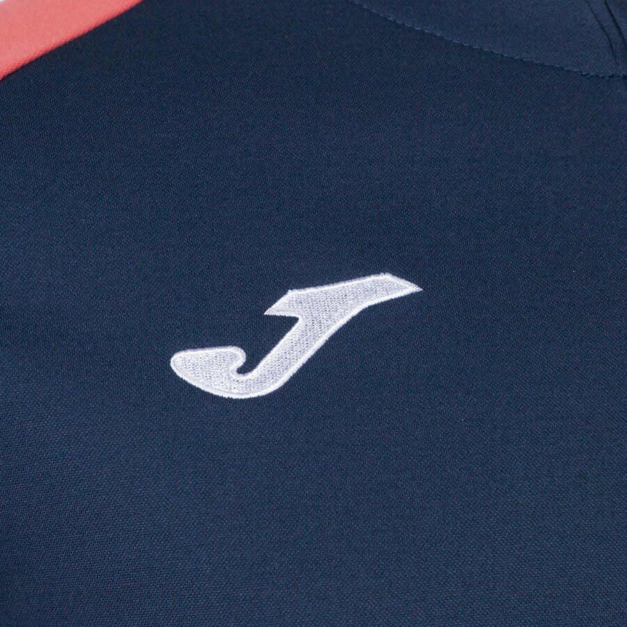 Sweatshirt sport junior garçon Joma Eco Championship Marine Orange saumon  4