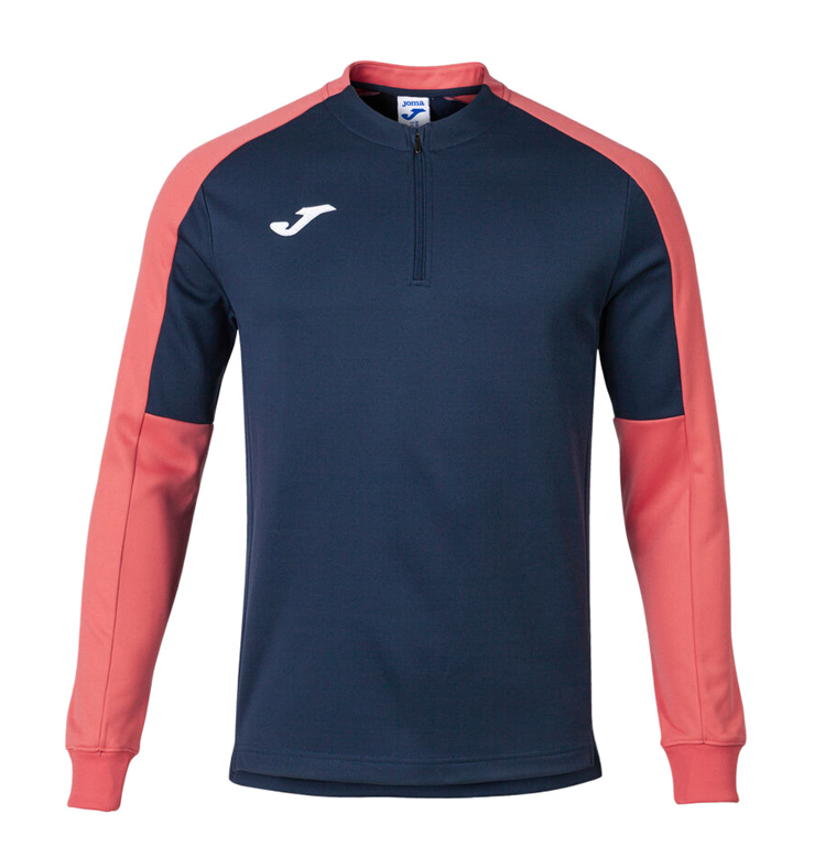 Sweatshirt sport junior garçon Joma Eco Championship Marine Orange saumon  3