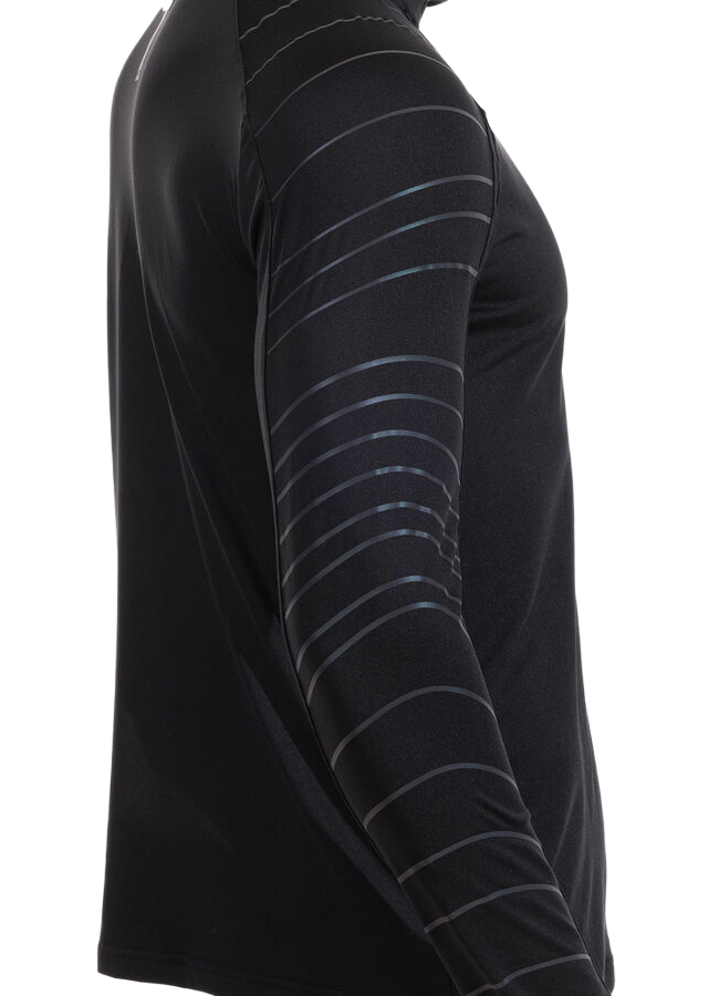 Sweatshirt running réfléchissant homme Joma R-night Noir 6