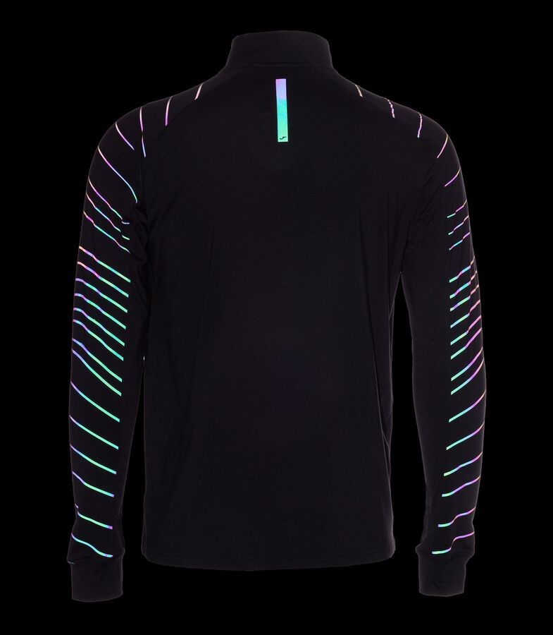 Sweatshirt running réfléchissant homme Joma R-night Noir 8