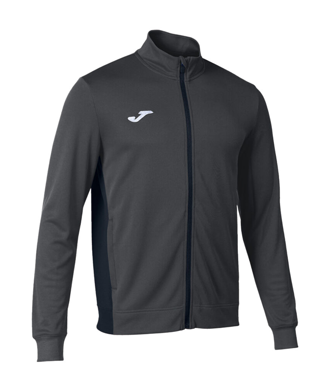 Veste sport junior garçon Joma Winner II Gris Anthracite Noir Blanc