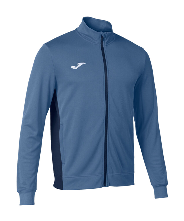 Veste sport junior garçon Joma Winner II Bleu Royal Bleu Marine Blanc