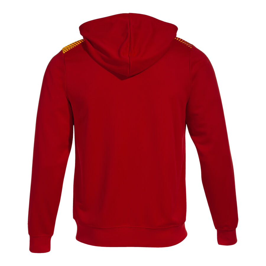 Veste à capuche sport Junior Garçon Joma Eco Supernova Rouge Jaune Blanc 2