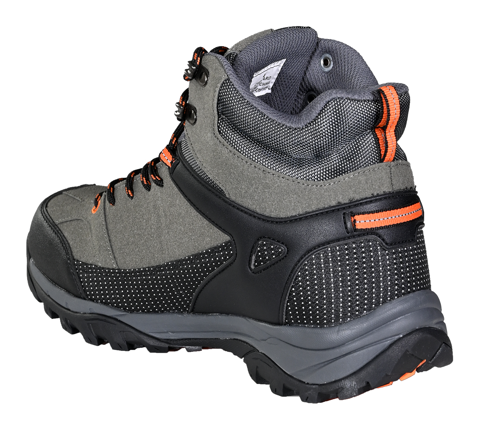 Chaussures randonnée montantes imperméables unisexe LHOTSE Chocard Gris anthracite Gris Orange 4