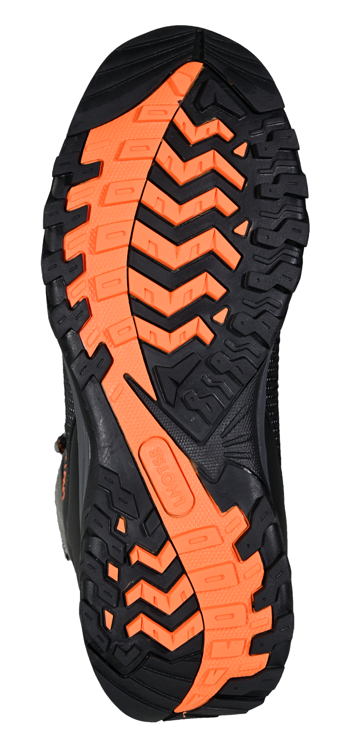 Chaussures randonnée montantes imperméables unisexe LHOTSE Chocard Gris anthracite Gris Orange 5