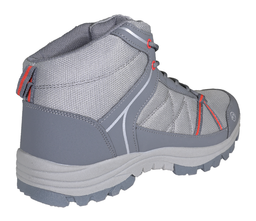 Chaussures randonnée montantes homme LHOTSE Genepi Gris Gris clair Rouge 3