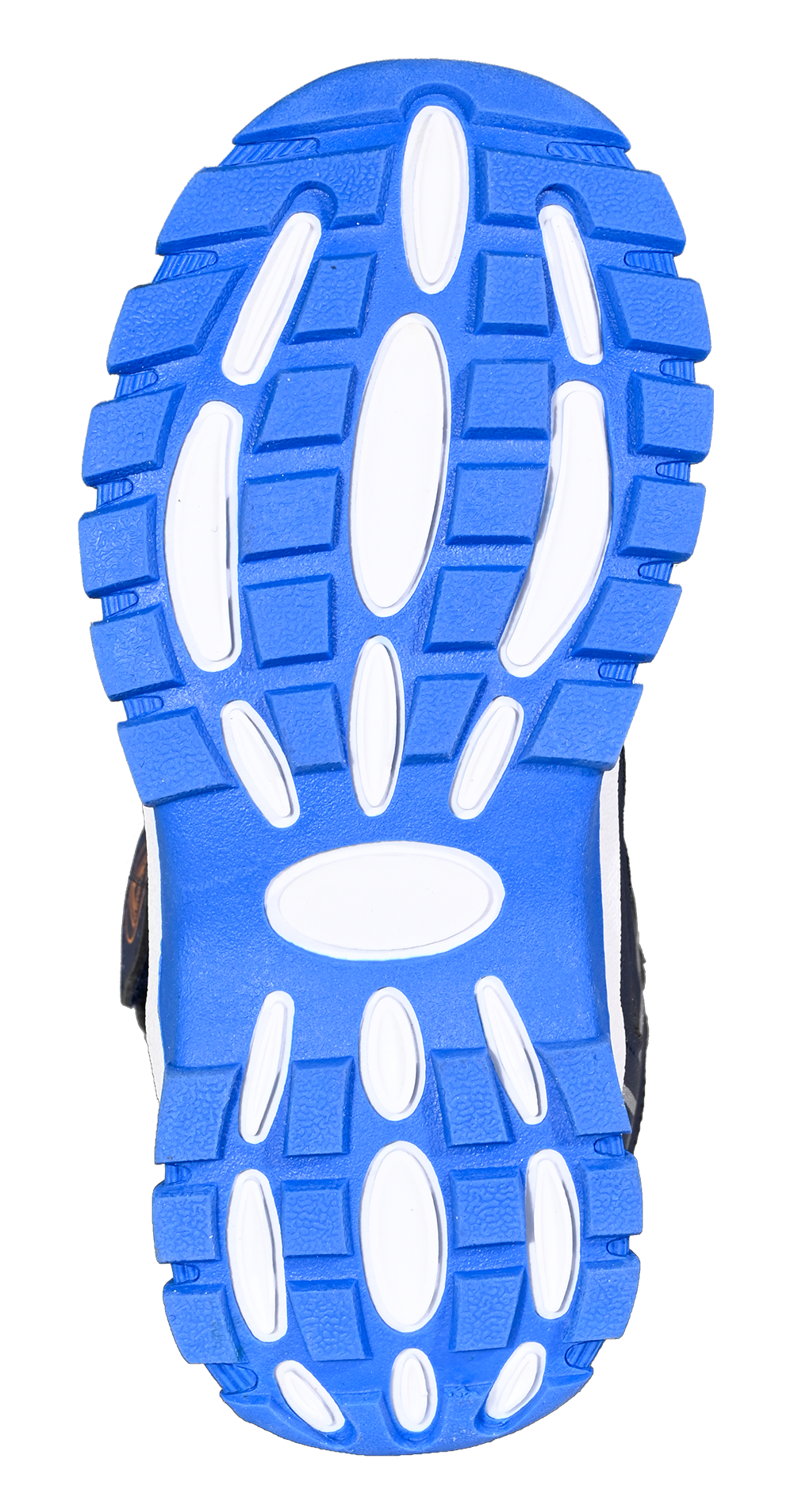 Chaussures randonnée montantes junior LHOTSE Luzule Bleu marine Bleu Orange 4