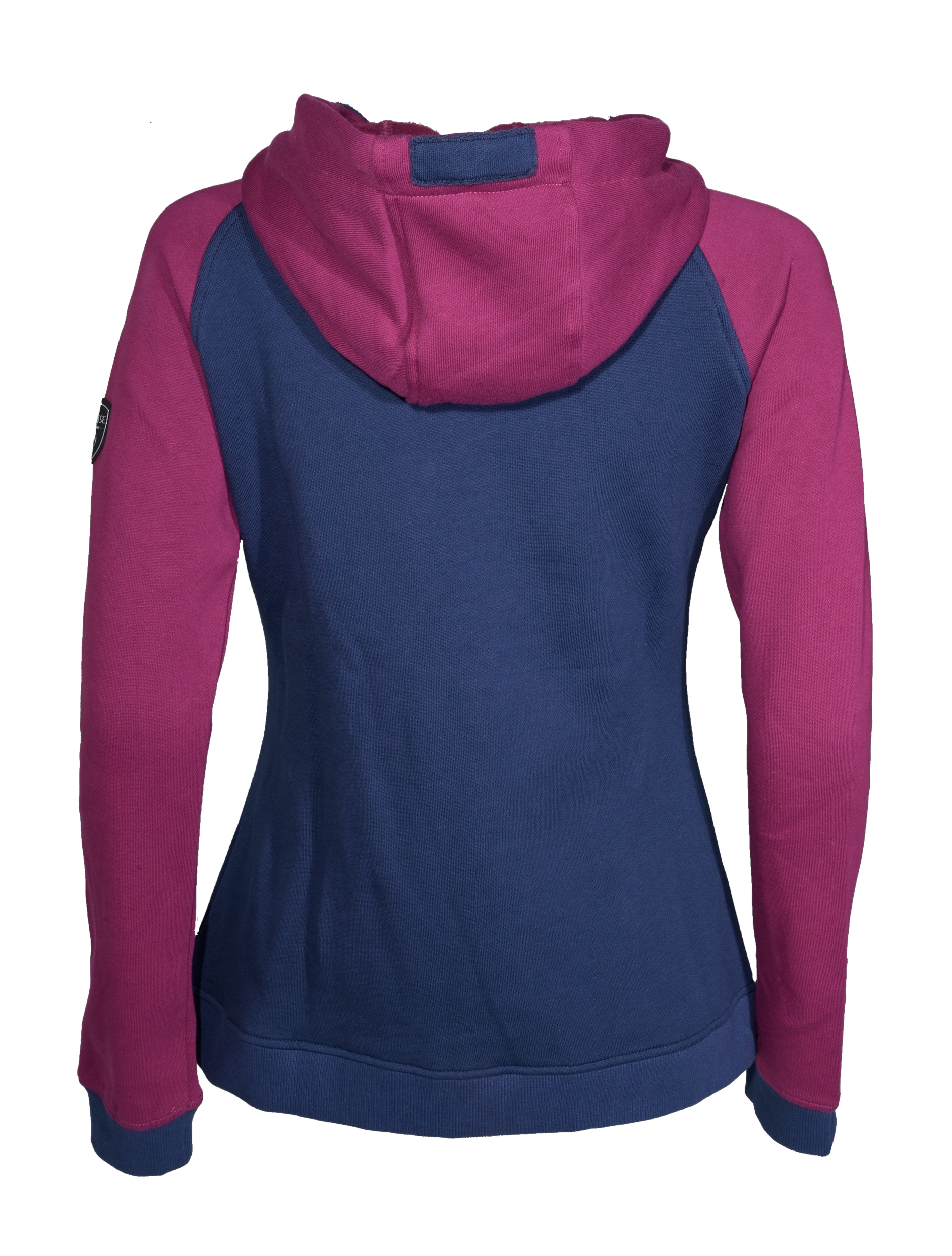 Sweat de sport avec capuche femme LHOTSE Olga Bleu marine Violet 3