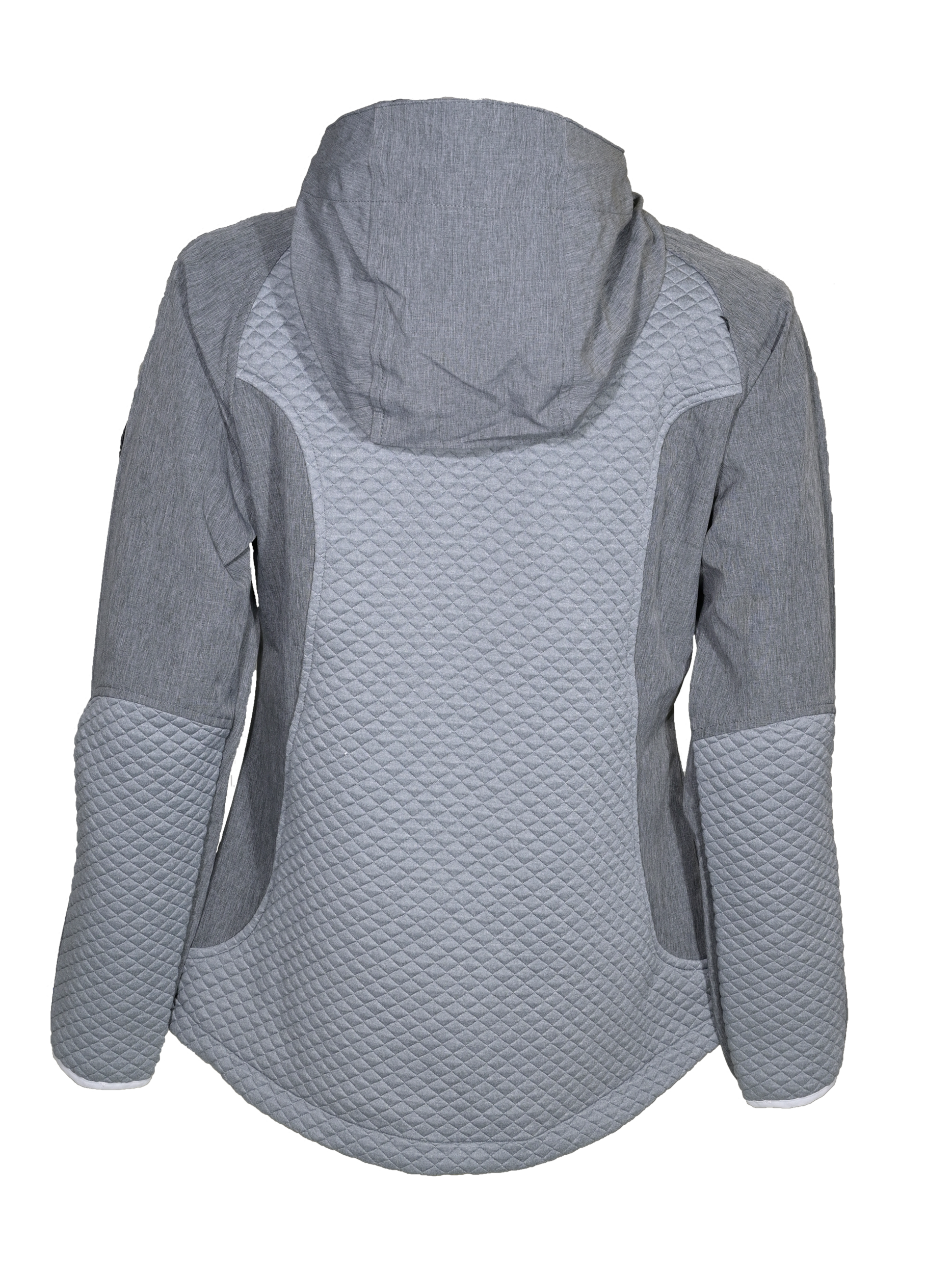 Veste softshell déperlante et respirante femme LHOTSE Gwen gris 3