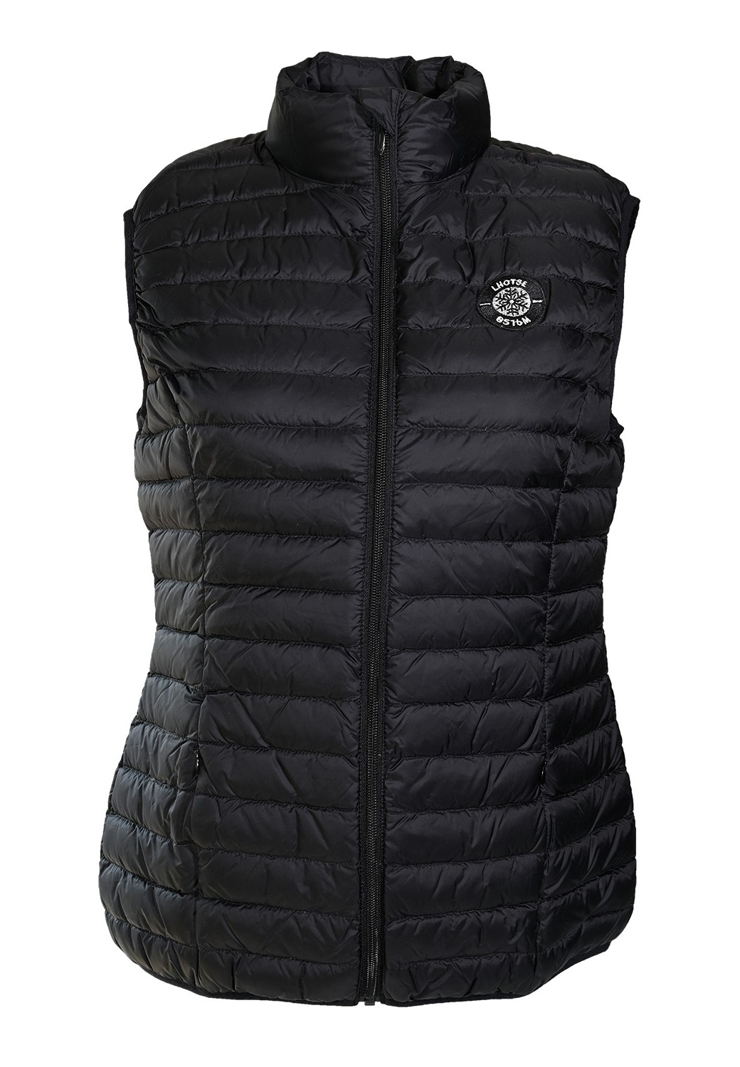 Doudoune de sport sans manches sans capuche femme LHOTSE Sabou Noir 1