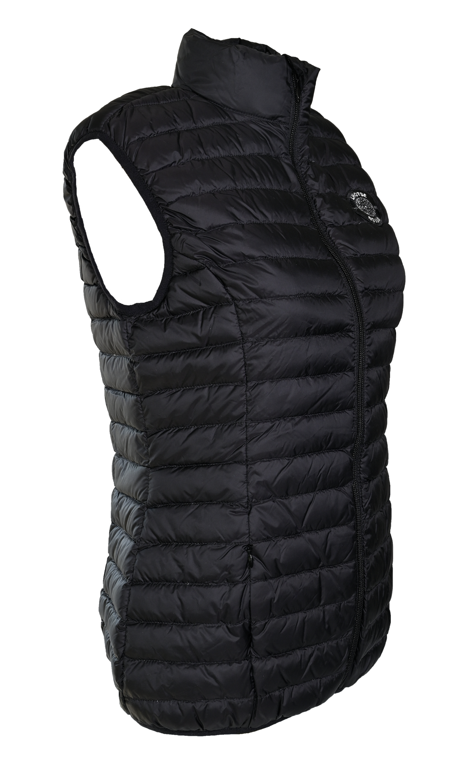 Doudoune de sport sans manches sans capuche femme LHOTSE Sabou Noir 4