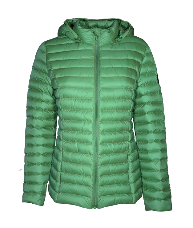 Doudoune de sport avec capuche amovible femme LHOTSE Kimi Vert 1 (2)