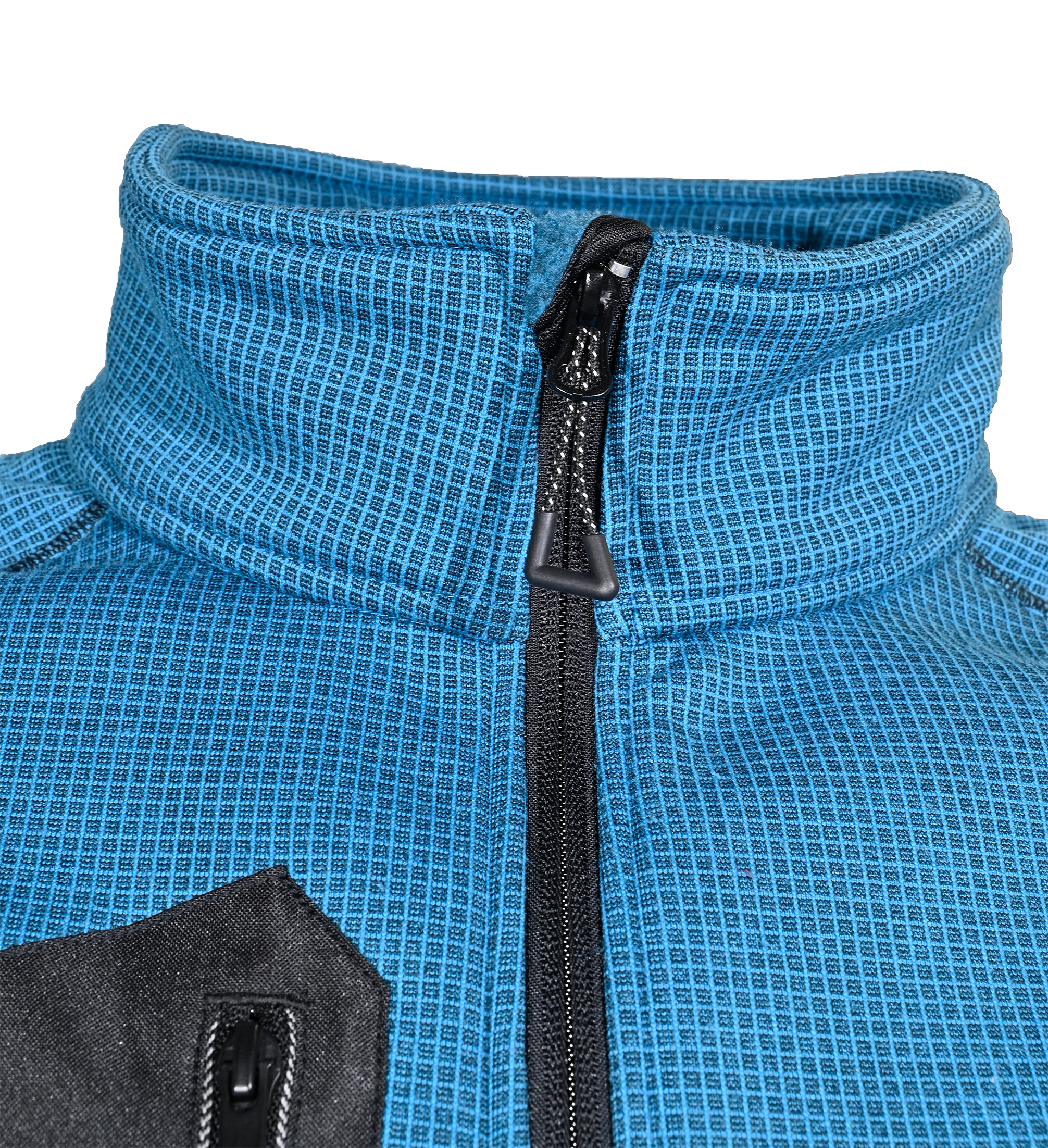 Polaire de sport homme LHOTSE Bert Bleu 5