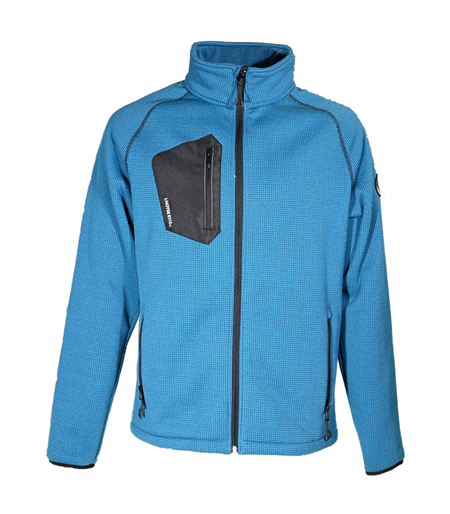 Polaire de sport homme LHOTSE Bert Bleu 1 (2)