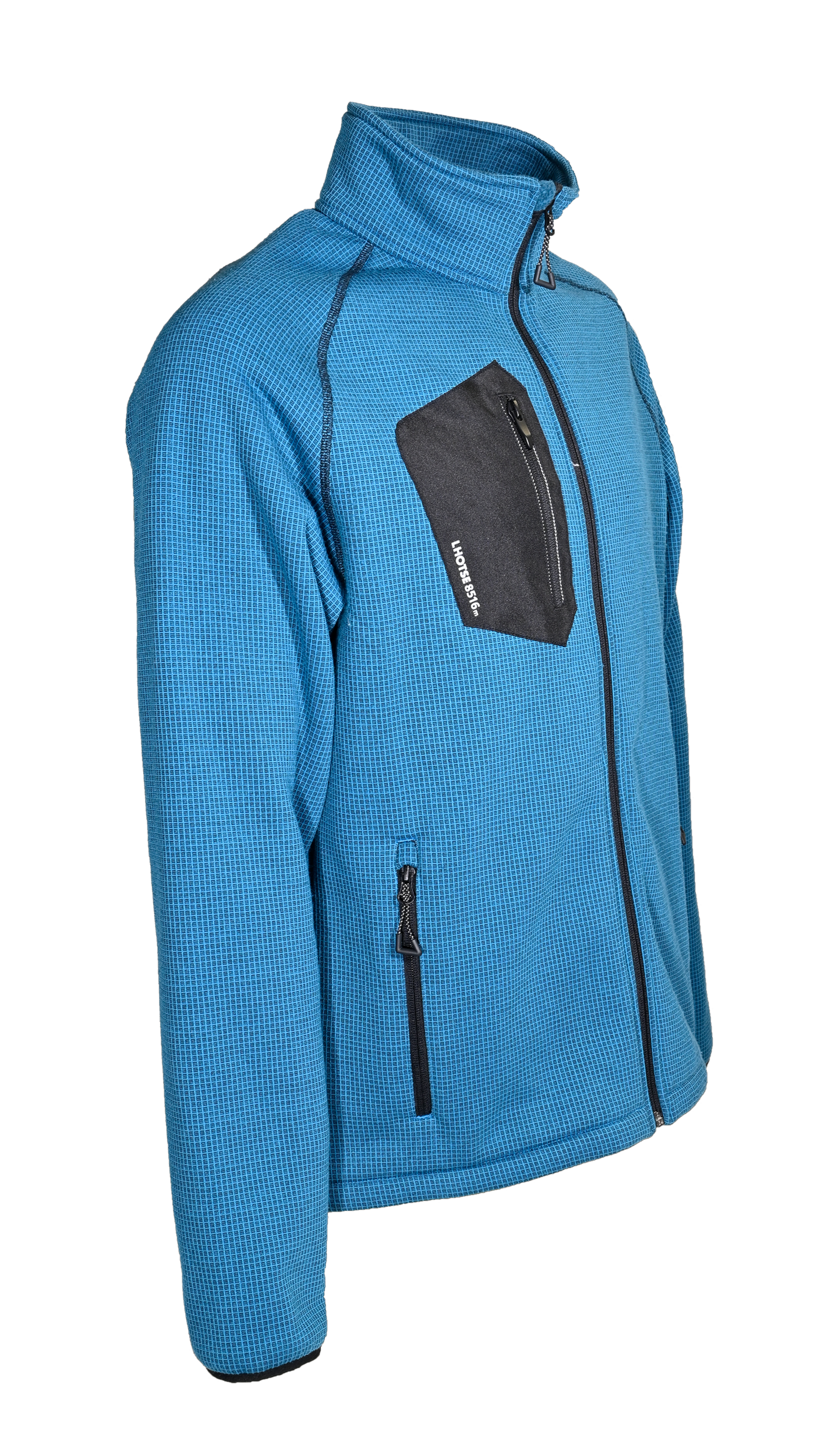 Polaire de sport homme LHOTSE Bert Bleu 4