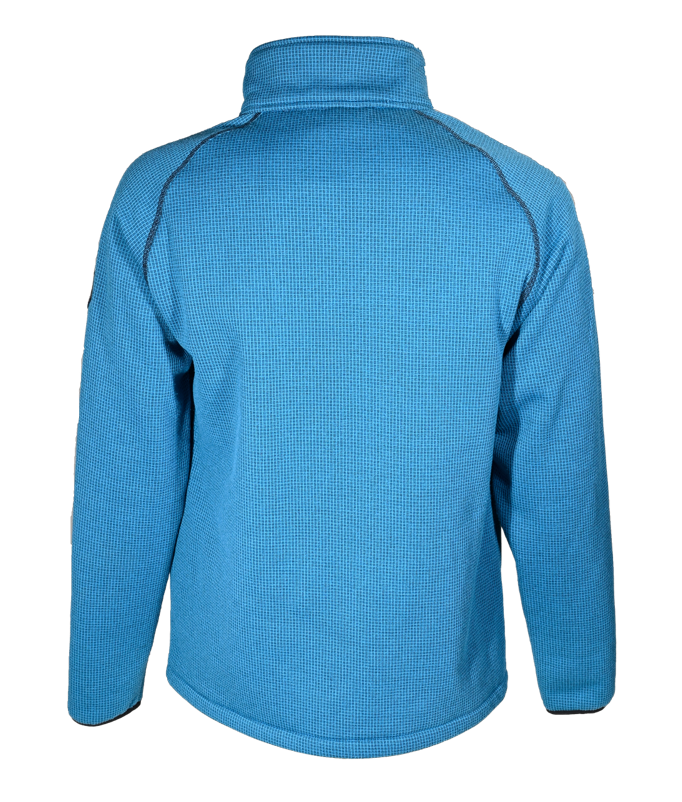 Polaire de sport homme LHOTSE Bert Bleu 3