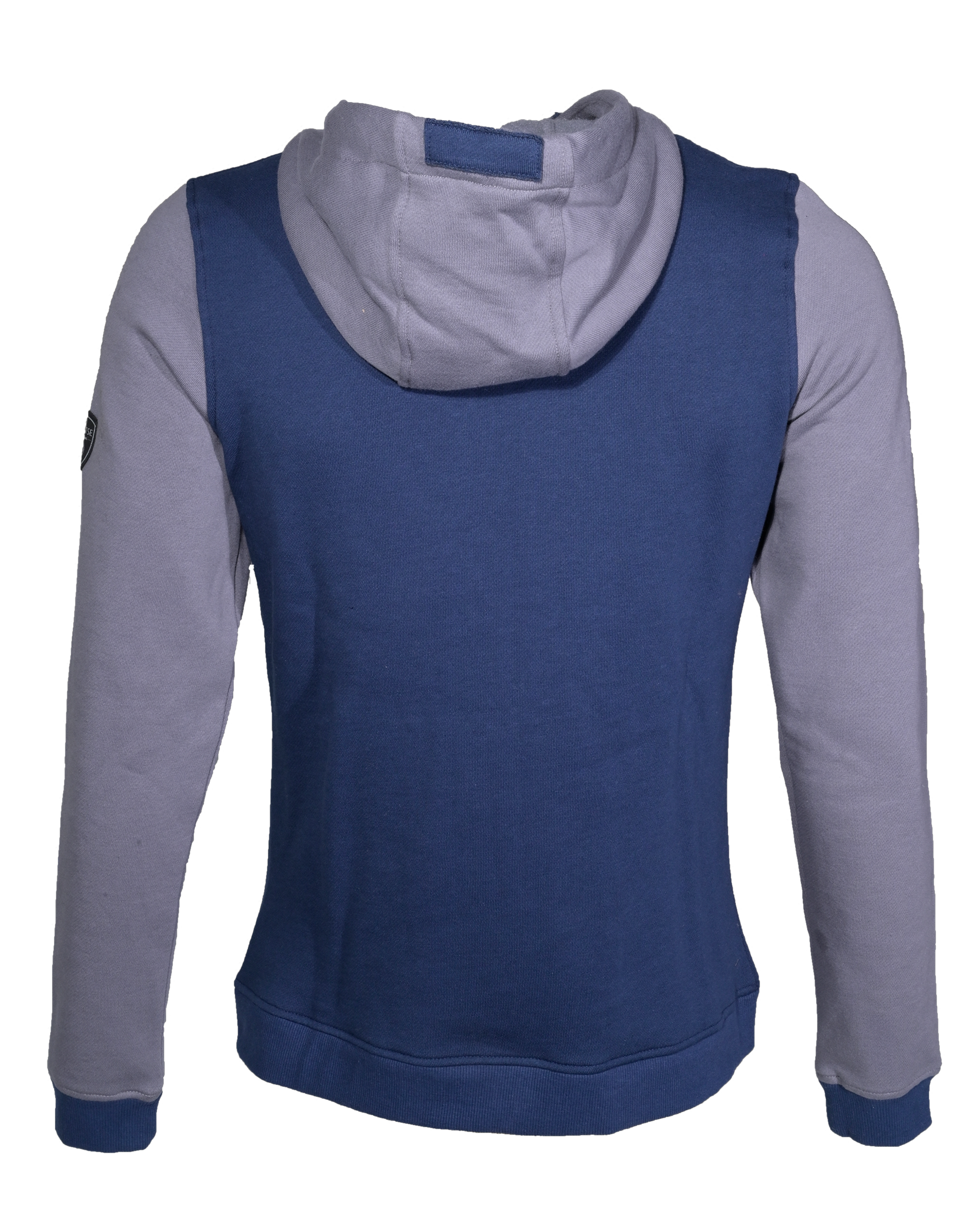 Sweat de sport avec capuche homme LHOTSE Oleg Bleu marine Gris 3