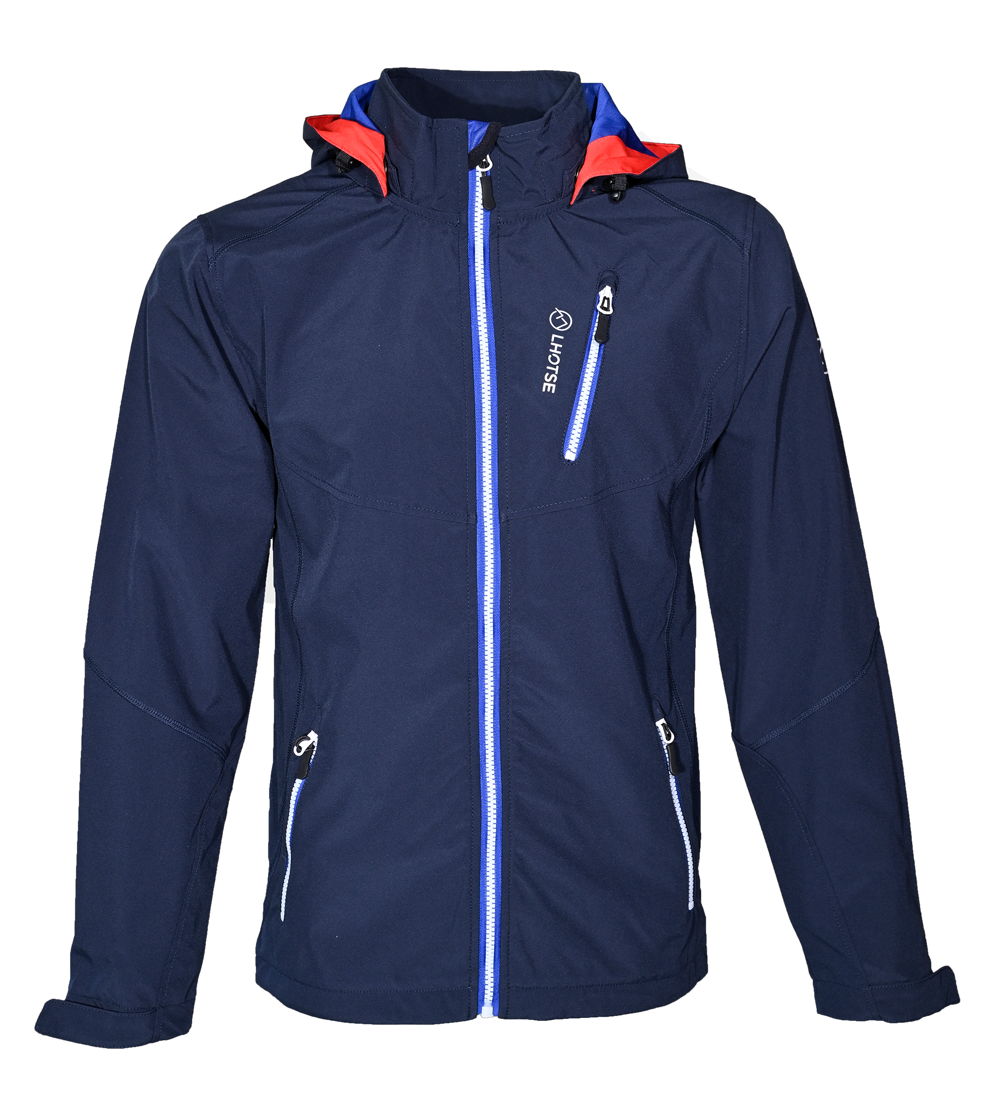 Veste softshell déperlante et respirante homme LHOTSE Sandro Bleu marine 1