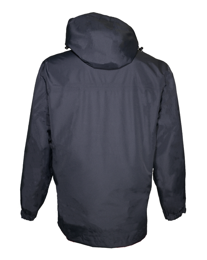 Coupe-vent imperméable de sport à capuche homme LHOTSE Tornado Noir 3