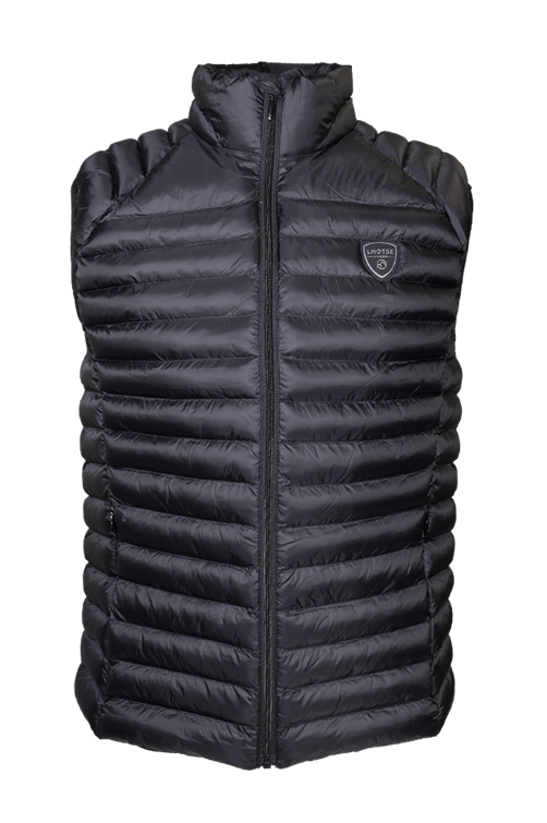 Doudoune de sport sans manches sans capuche homme LHOTSE Abriel Noir 1