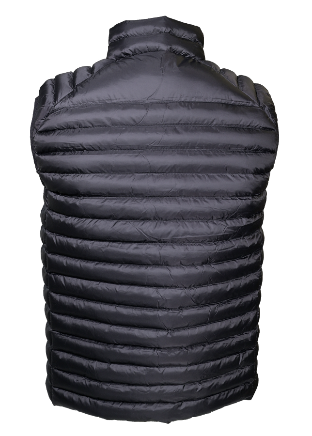Doudoune de sport sans manches sans capuche homme LHOTSE Abriel Noir 2