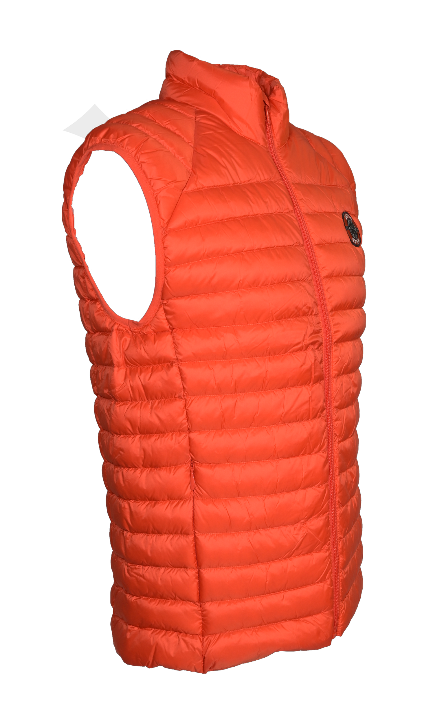 Doudoune de sport sans manches sans capuche homme LHOTSE Po Orange 4