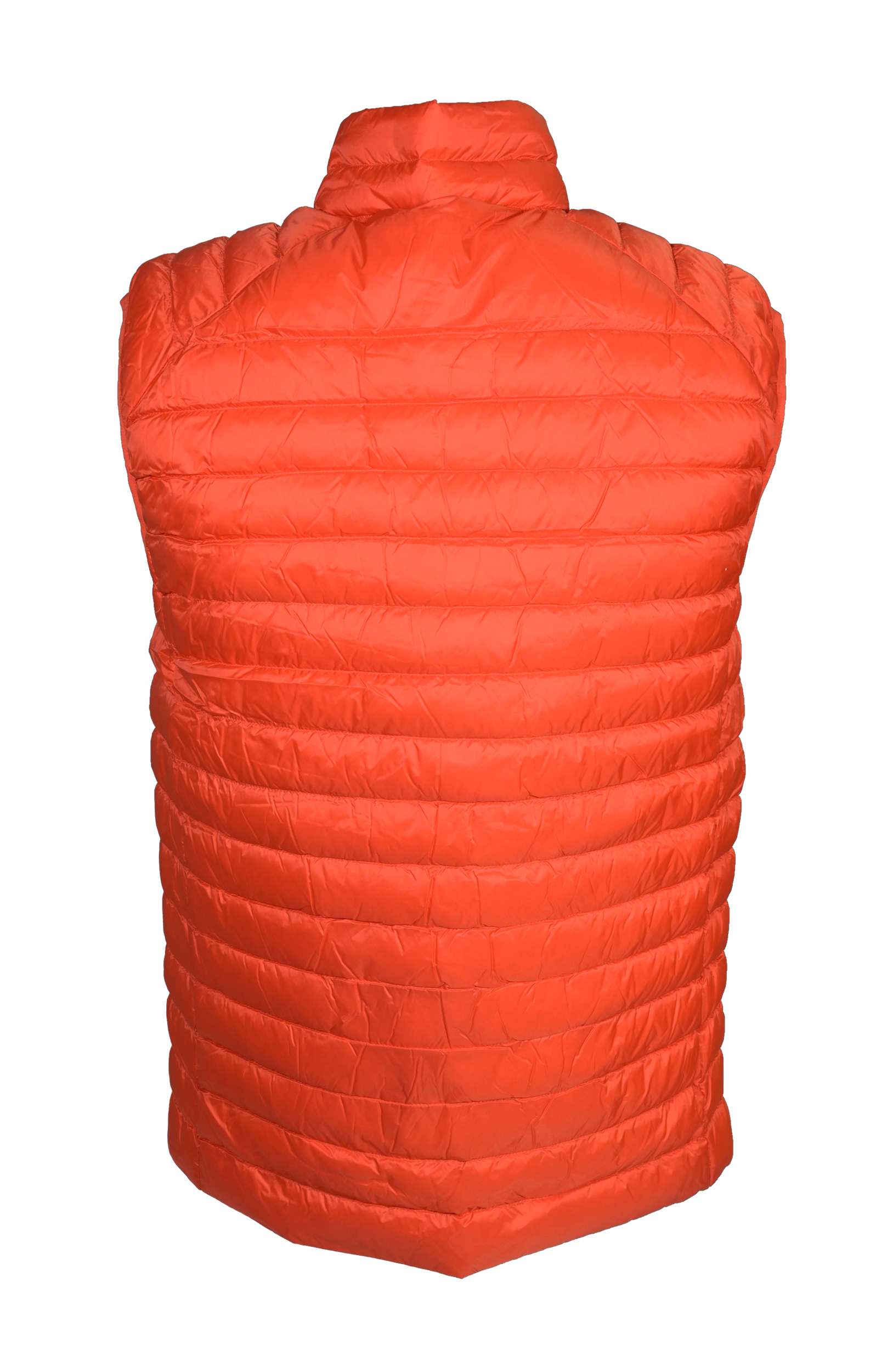 Doudoune de sport sans manches sans capuche homme LHOTSE Po Orange 3