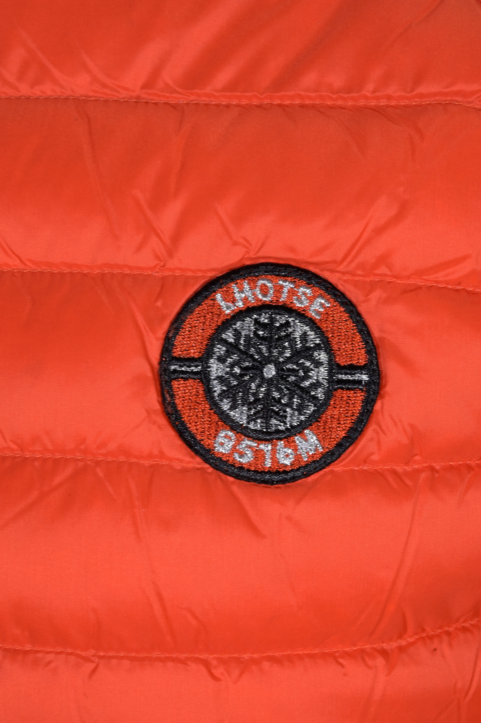 Doudoune de sport sans manches sans capuche homme LHOTSE Po Orange 5