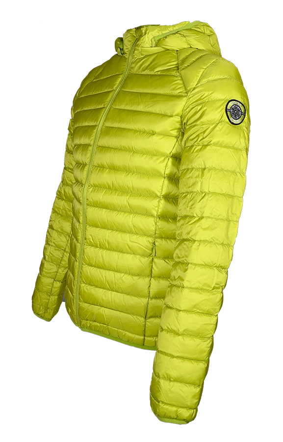 Doudoune de sport avec capuche amovible homme LHOTSE Coco vert pistache 2