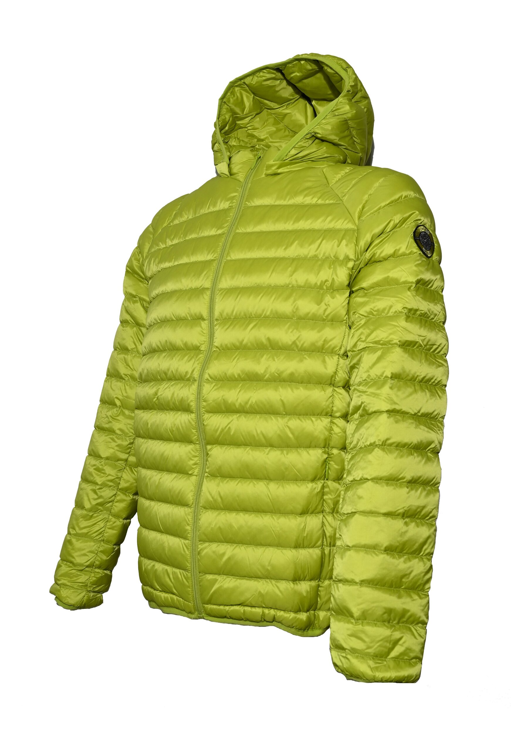 Doudoune de sport avec capuche amovible homme LHOTSE Coco vert pistache 4