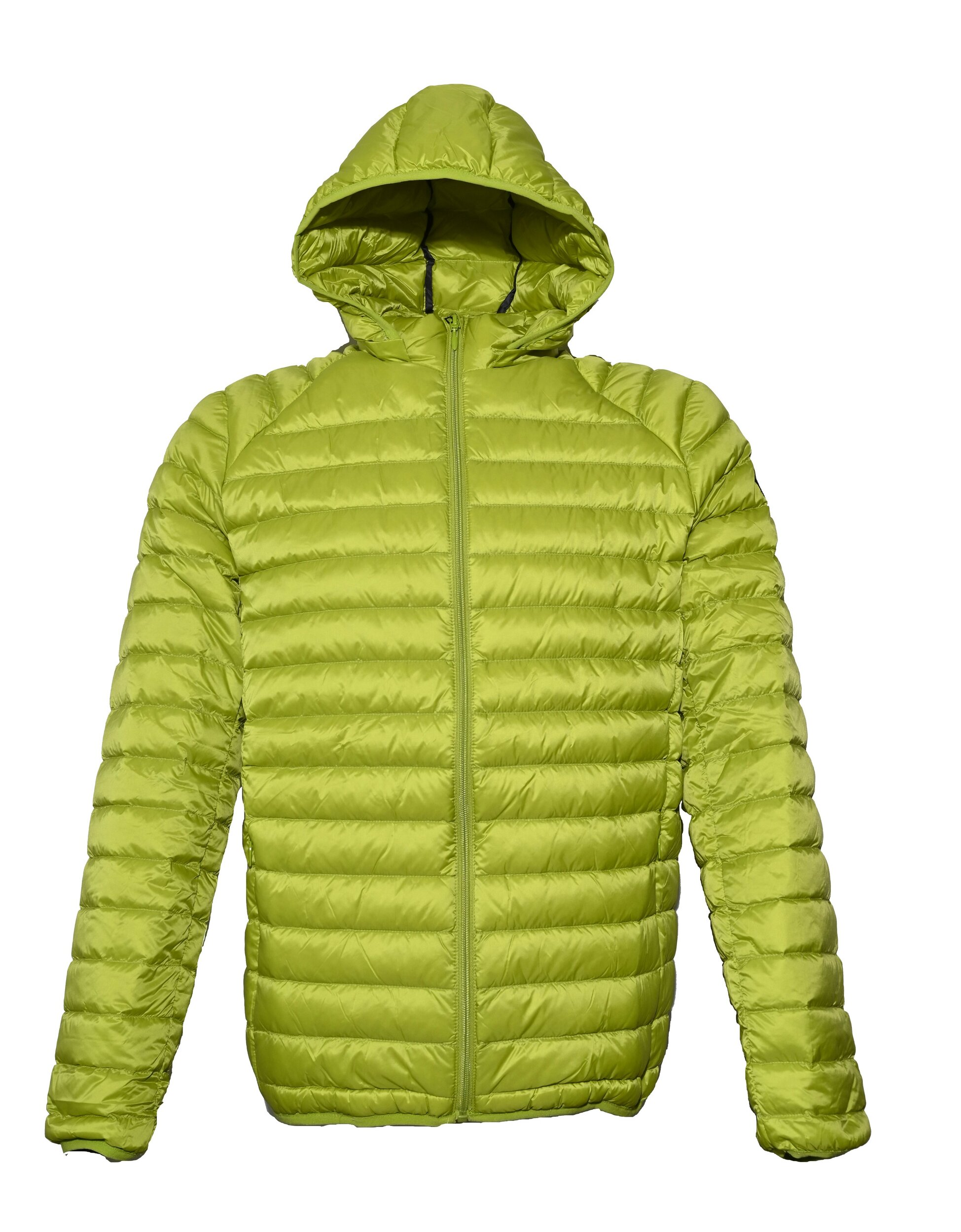 Doudoune de sport avec capuche amovible homme LHOTSE Coco vert pistache 3