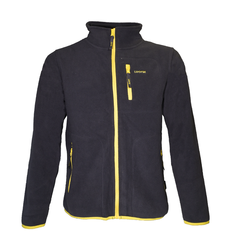 Polaire de sport enfant LHOTSE Pepito Noir 1