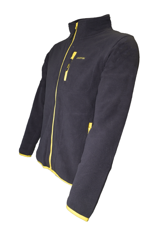 Polaire de sport enfant LHOTSE Pepito Noir 2